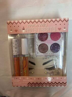 wet n wild Tasty Treats Eyeshadow & Lip Set - Pink & Orange